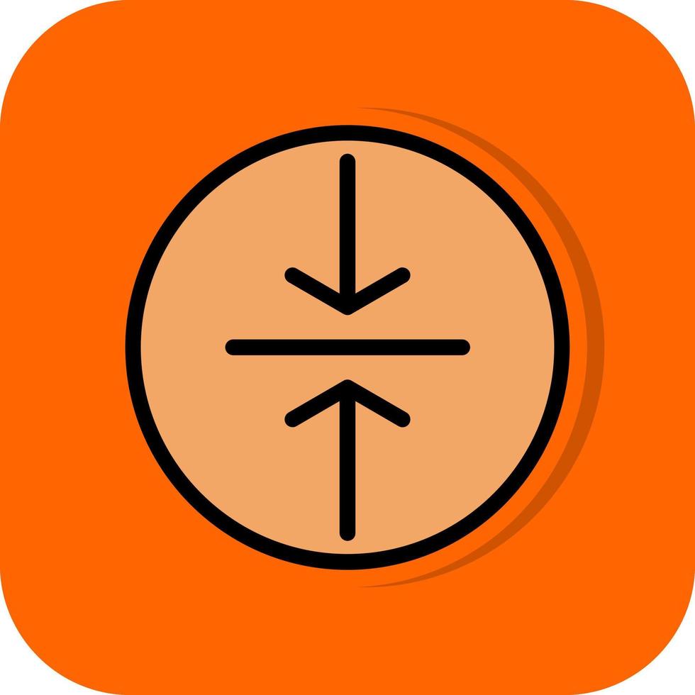 Compress Vector Icon Design