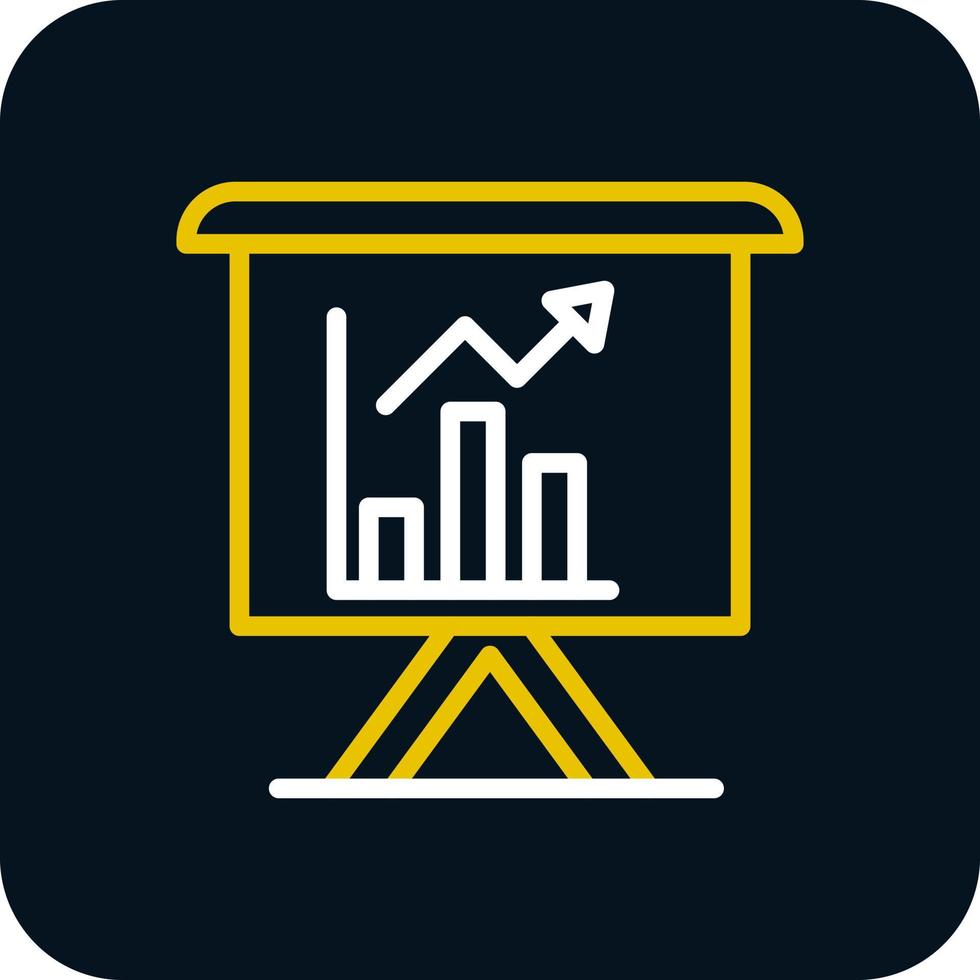 Business Presentation Vector Icon Design
