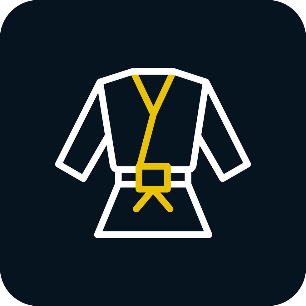 diseño de icono de vector de kimono