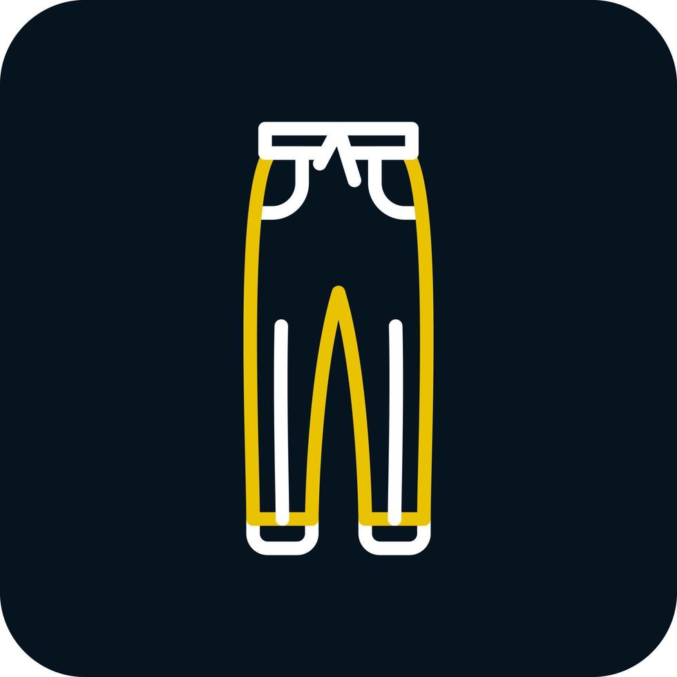 diseño de icono de vector de pantalones de negocios