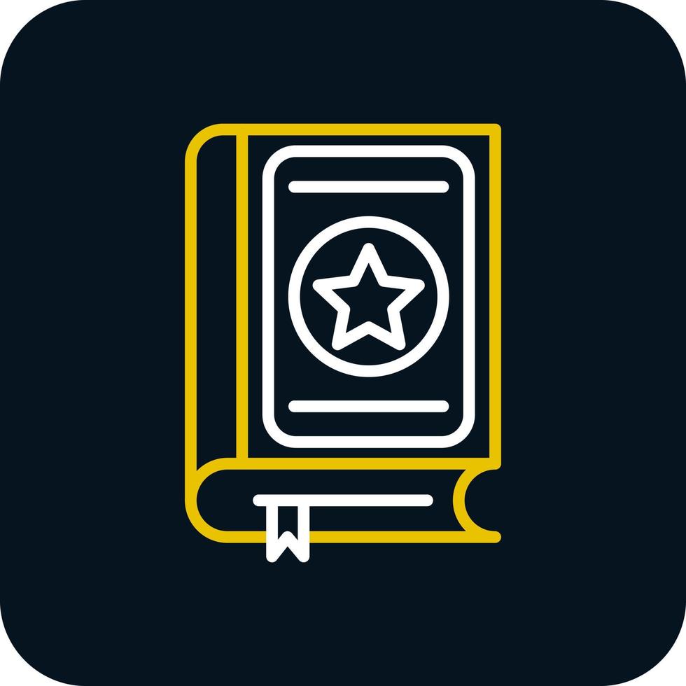 Spellbook Vector Icon Design