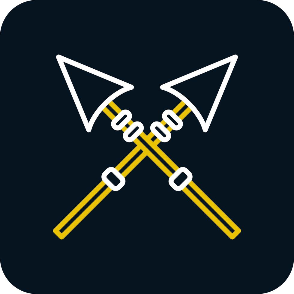 Lance Vector Icon Design