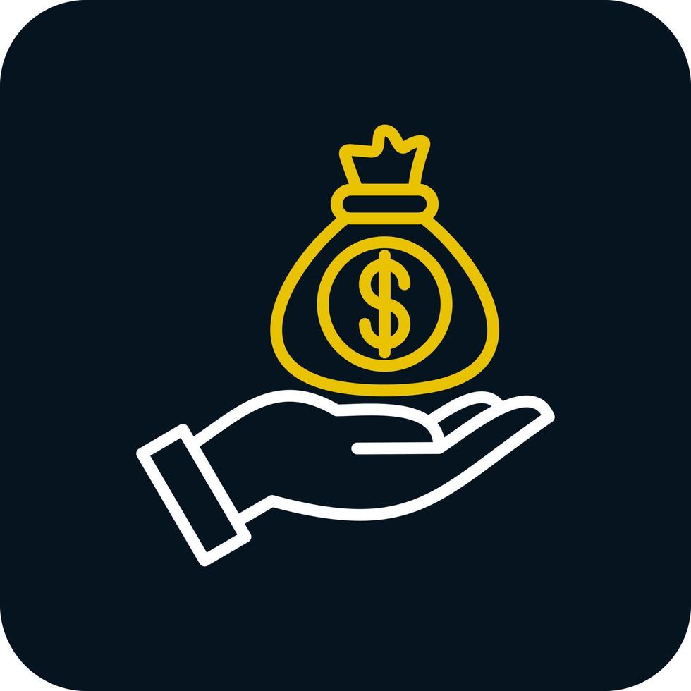 Fund Raising Vector Icon Design