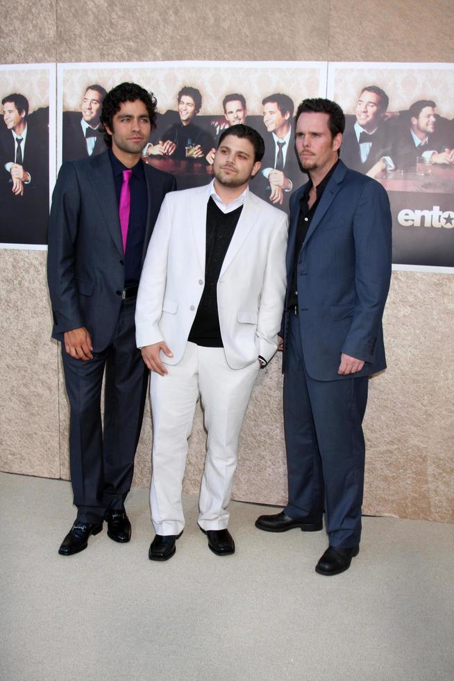 Adrian Grenier Jerry Ferrara  Kevin Dillon arriving at the Entourage 6th Season Premiere  at the Paramount Theater on the Paramount Pictures Studio Lot in Los Angeles CAon July 9 2009 2008 photo