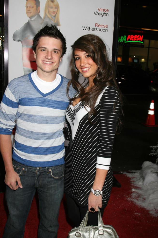 Josh Hutcherson arriving at  the  Premiere of Four Christmases at Graumans Chinese Theater in Los Angeles CANovember 20 20082008 photo