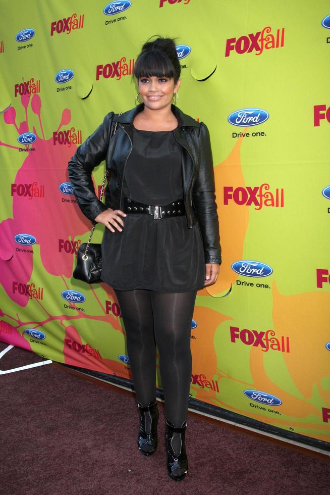 Karli Henriquez arriving at the FOXFall EcoCasino Party at BOA Steakhouse  in West Los Angeles CA on September 14 20092009 photo