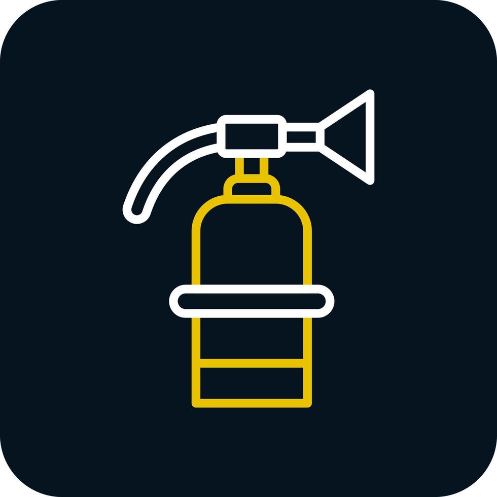 Fire Extinguisher Vector Icon Design