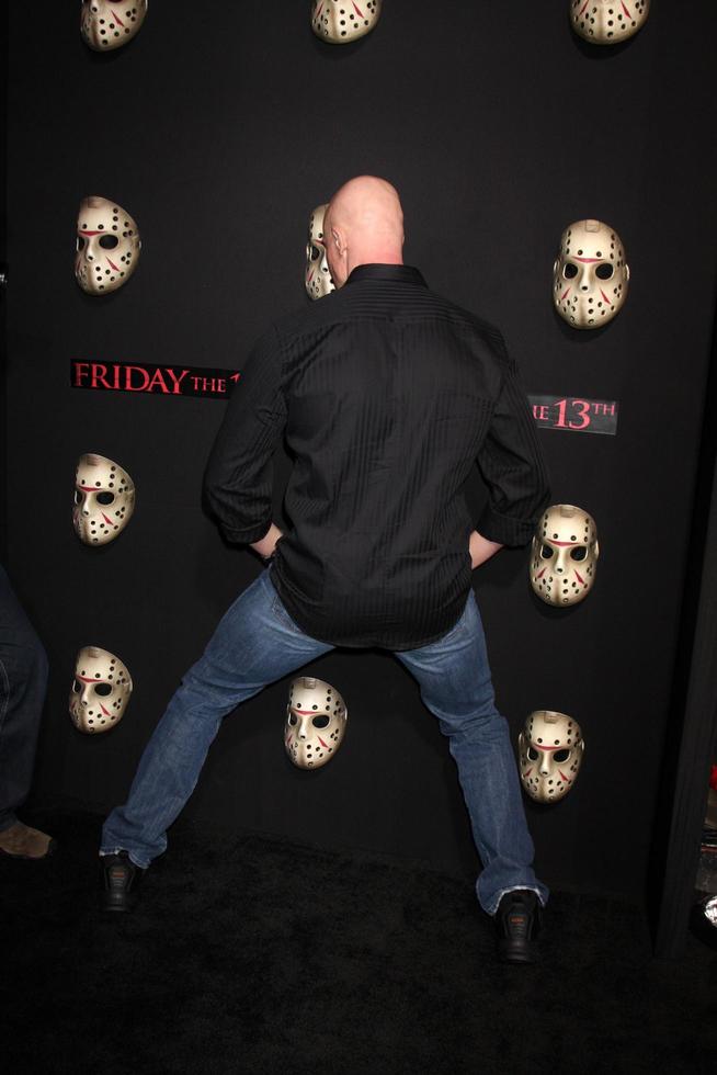 Derek Mears   arriving at the Friday the 13th 2009 Premiere at Manns Village Theater in Los Angeles CA on February 9 20092009 photo