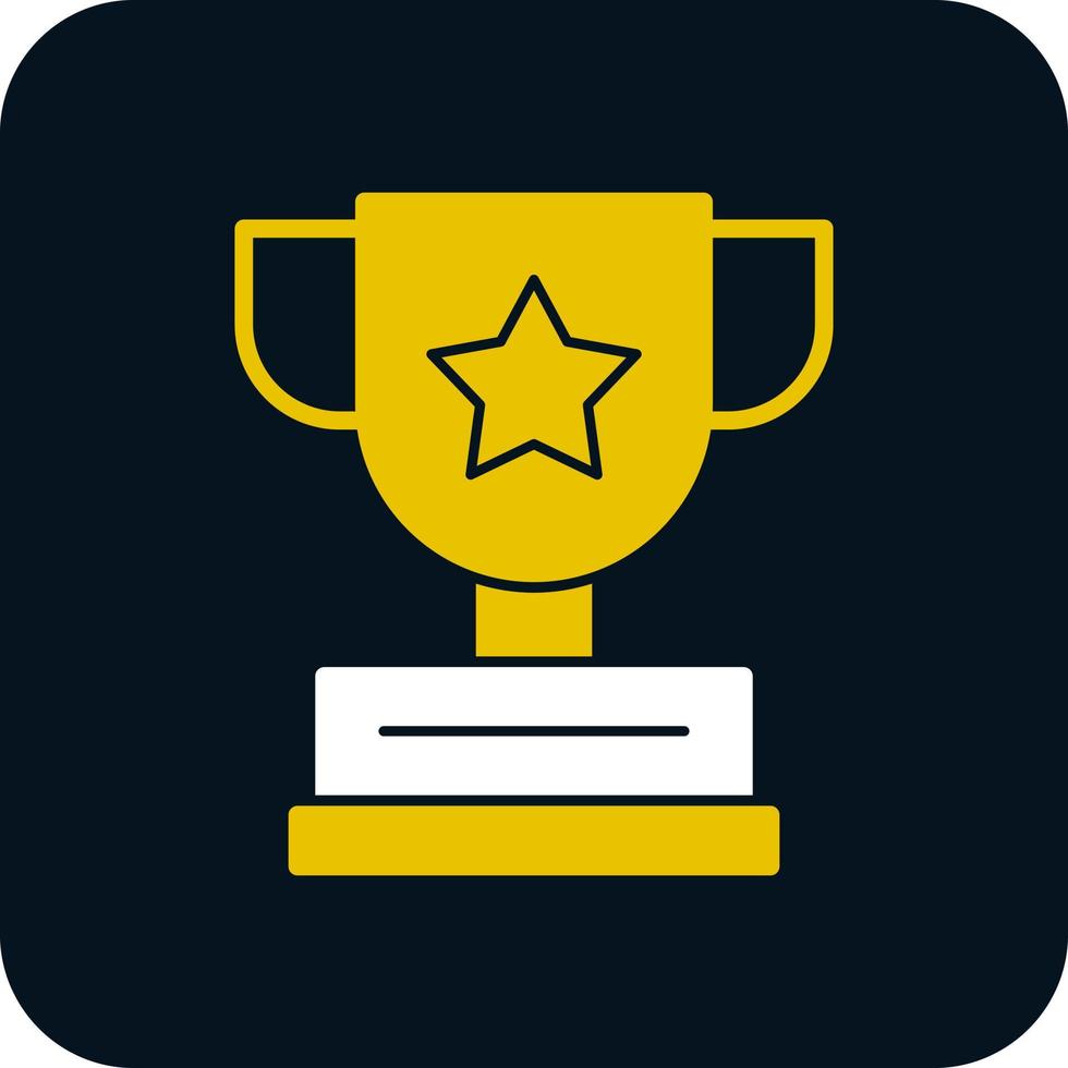 Trophy Vector Icon Design