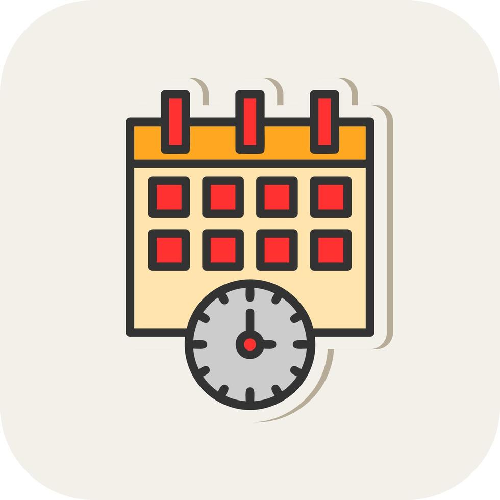 Schedule Vector Icon Design