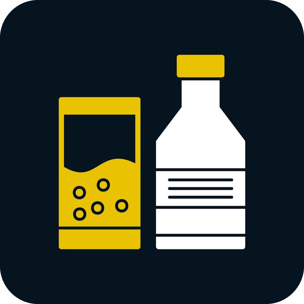 Alcoholic Drink Vector Icon Design
