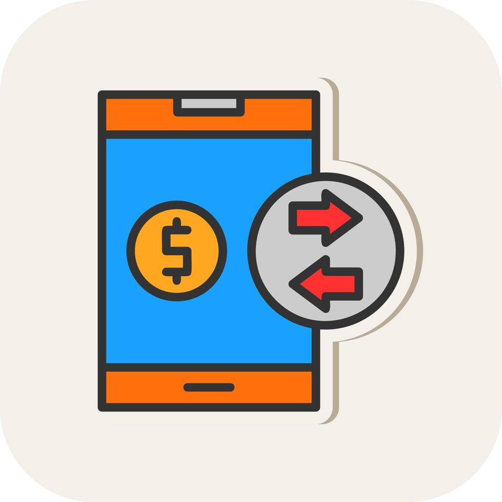 Transaction Vector Icon Design