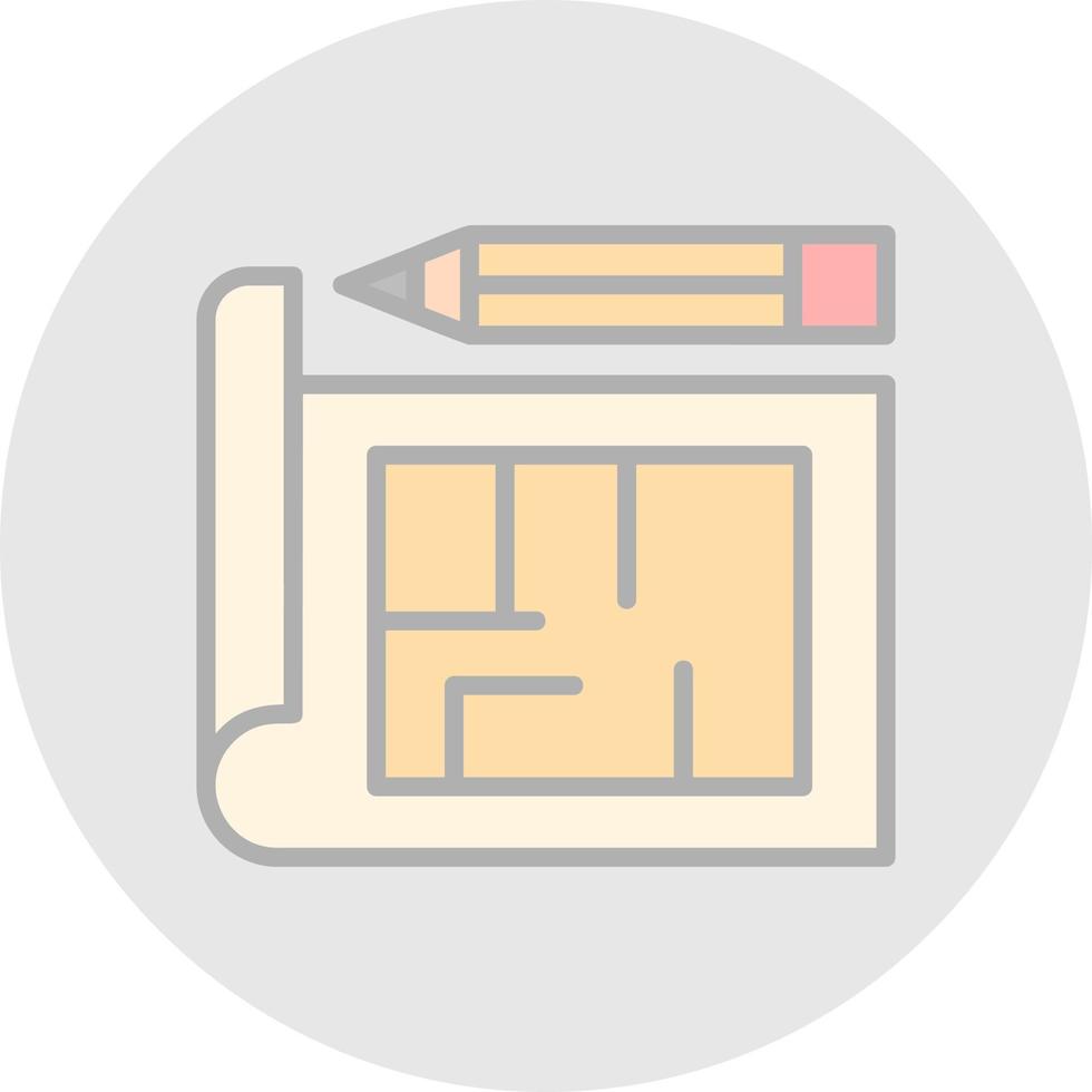 Drawing Vector Icon Design