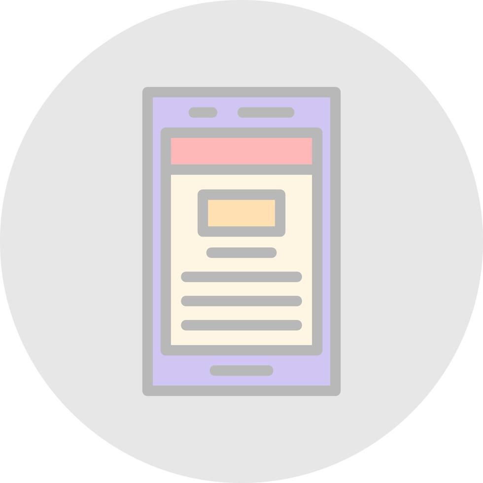 Post Vector Icon Design