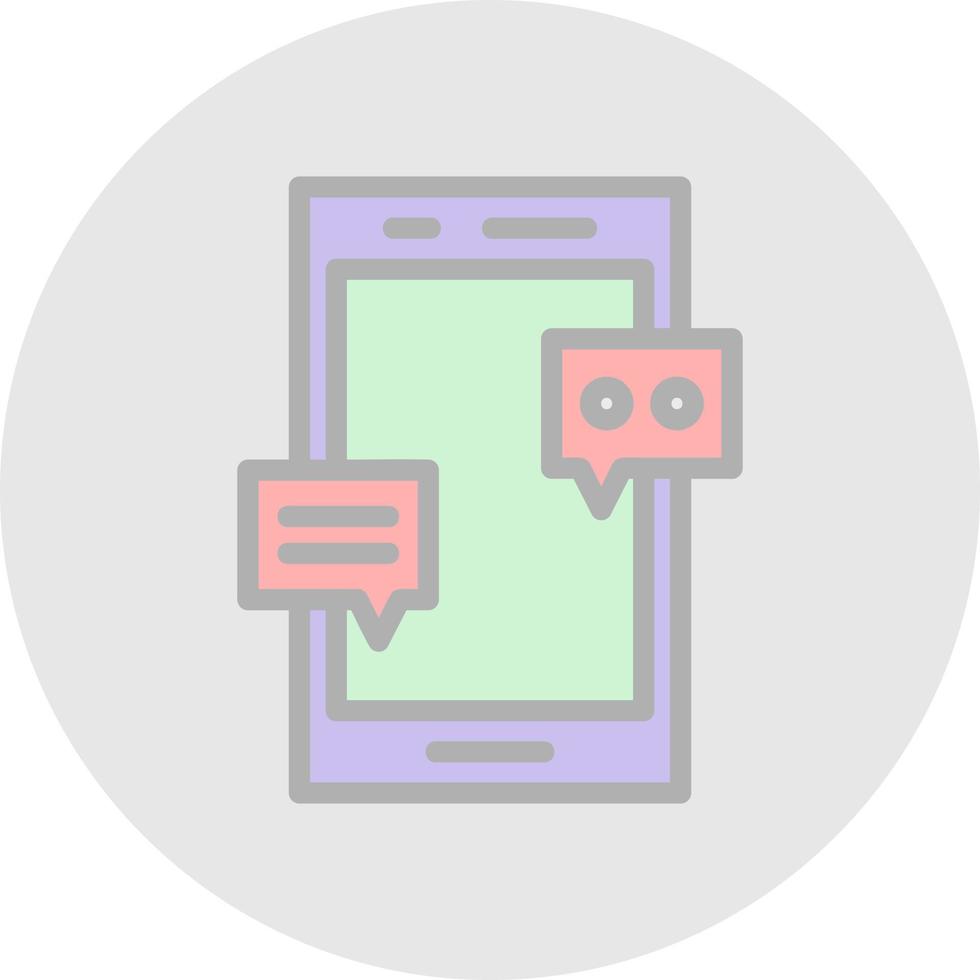 Chat Vector Icon Design