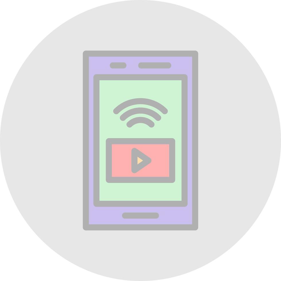 Real Media Vector Icon Design