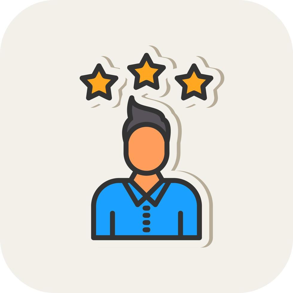 Best Employee Vector Icon Design