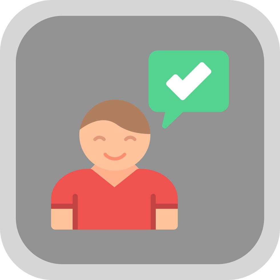 Opt In Vector Icon Design