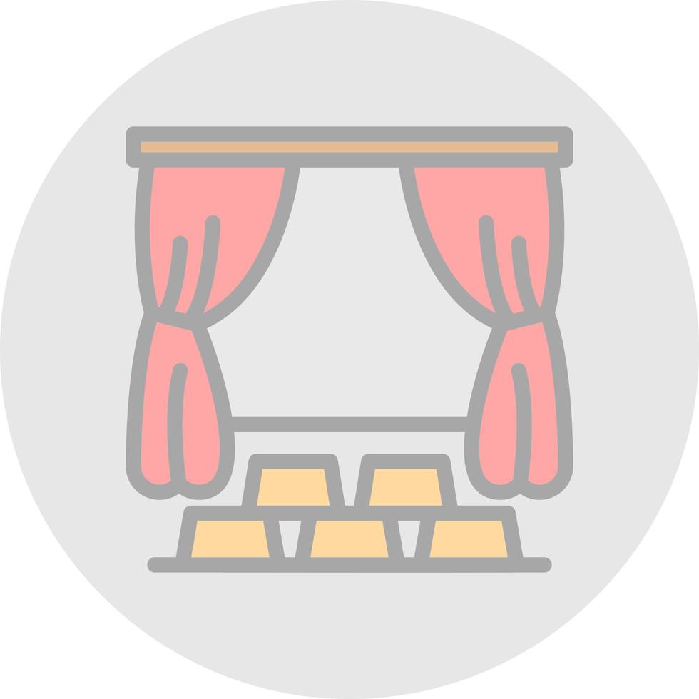 Theater Vector Icon Design