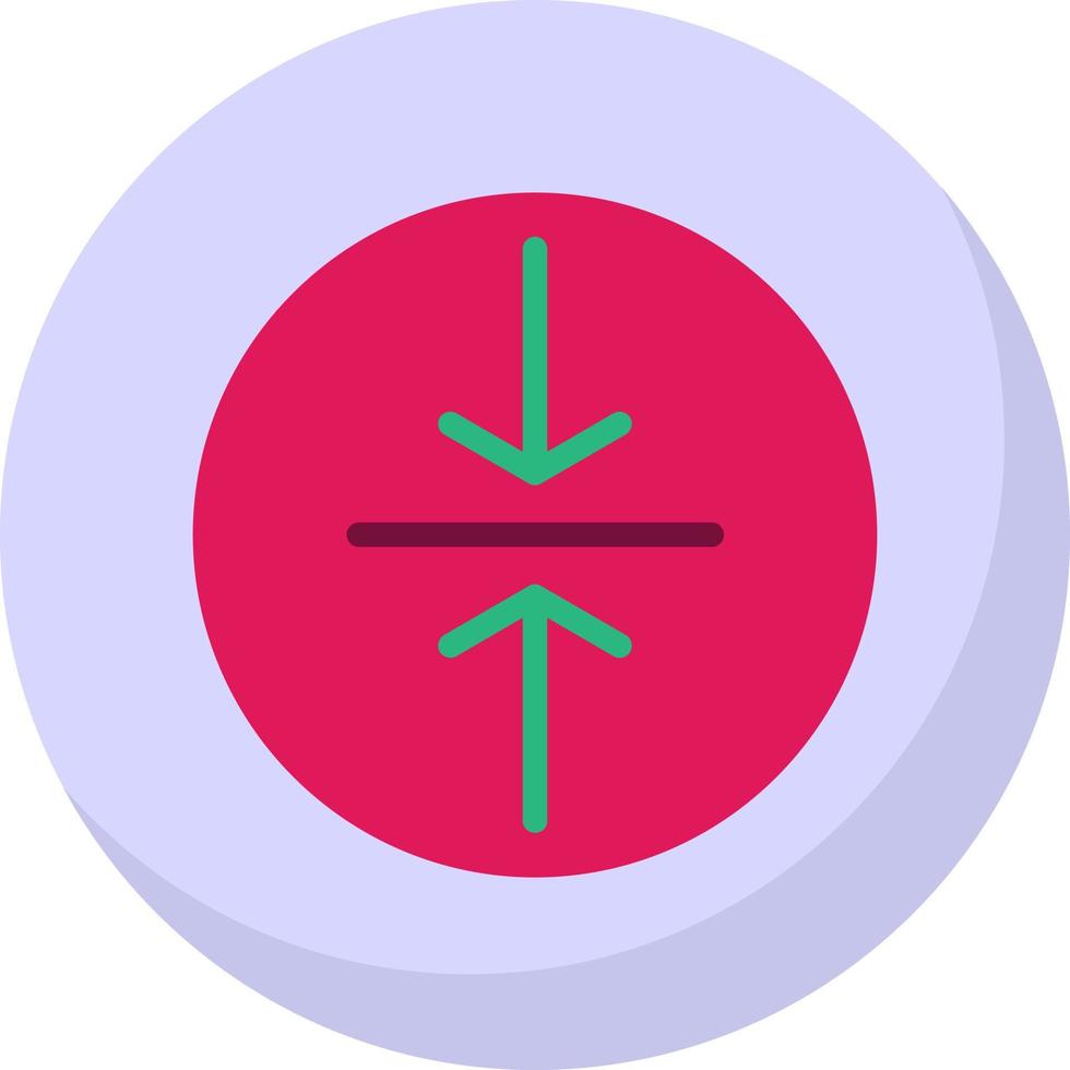 Compress Vector Icon Design