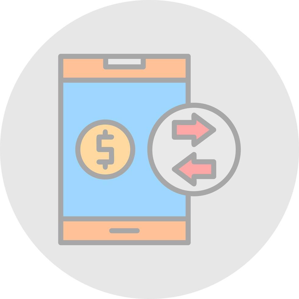 Transaction Vector Icon Design