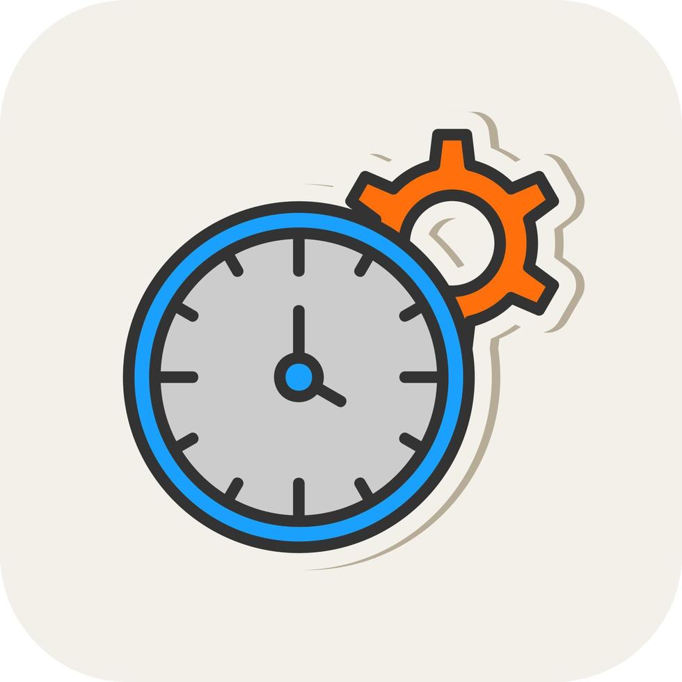 Time Management Vector Icon Design