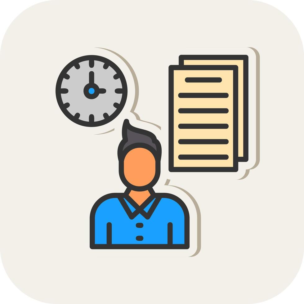 Busy Vector Icon Design