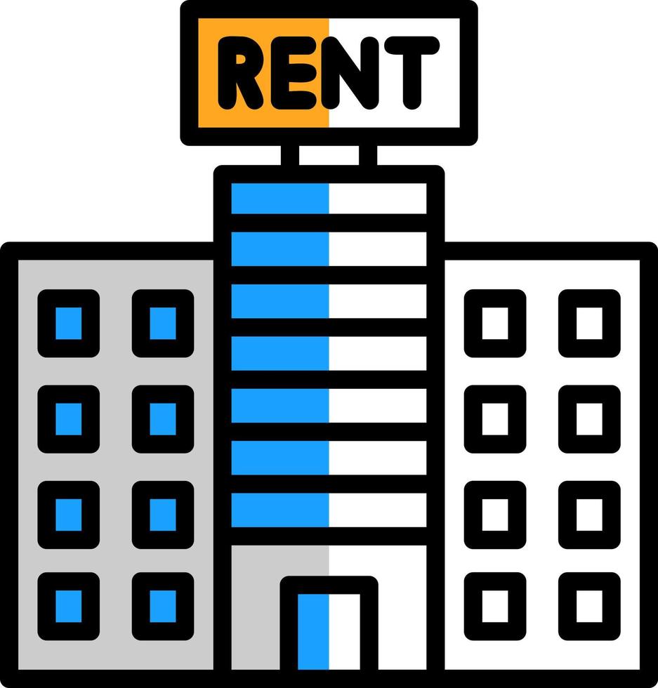 For Rent Vector Icon Design