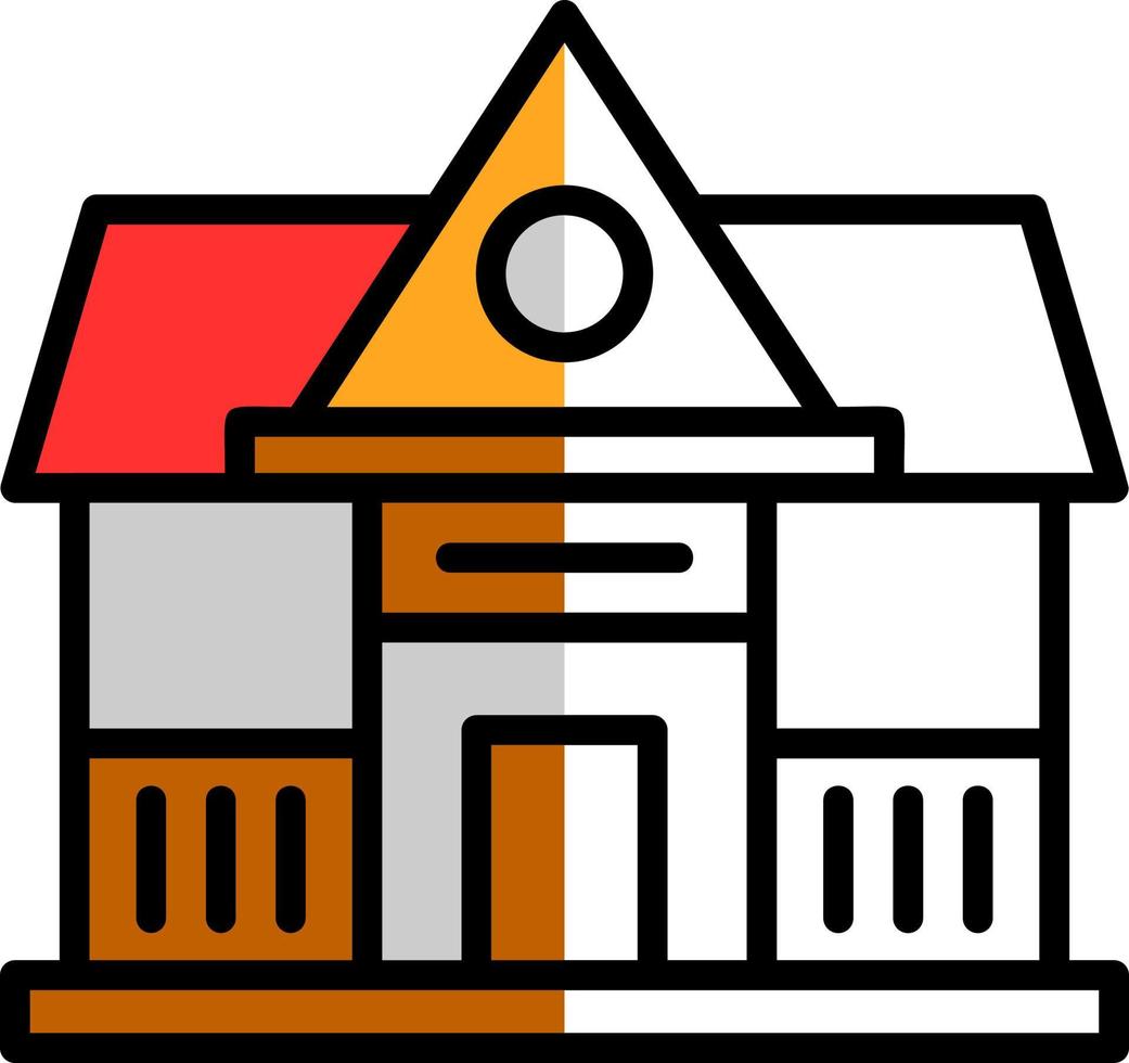 Residential Vector Icon Design