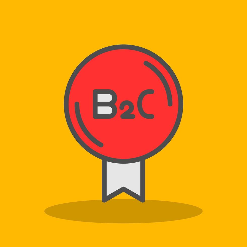 B2C Vector Icon Design