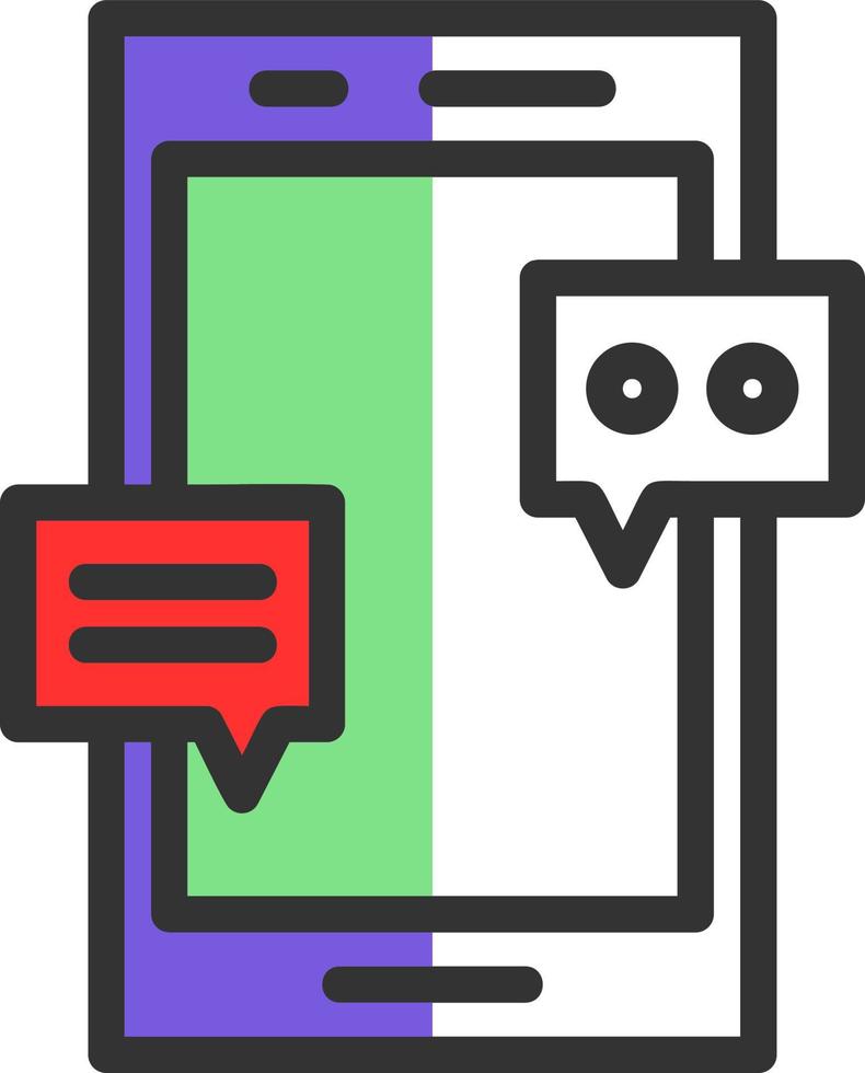 Chat Vector Icon Design