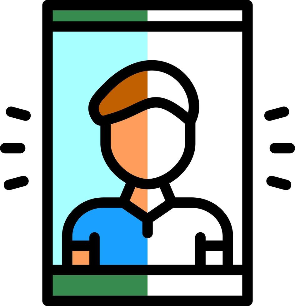 Selfie Vector Icon Design