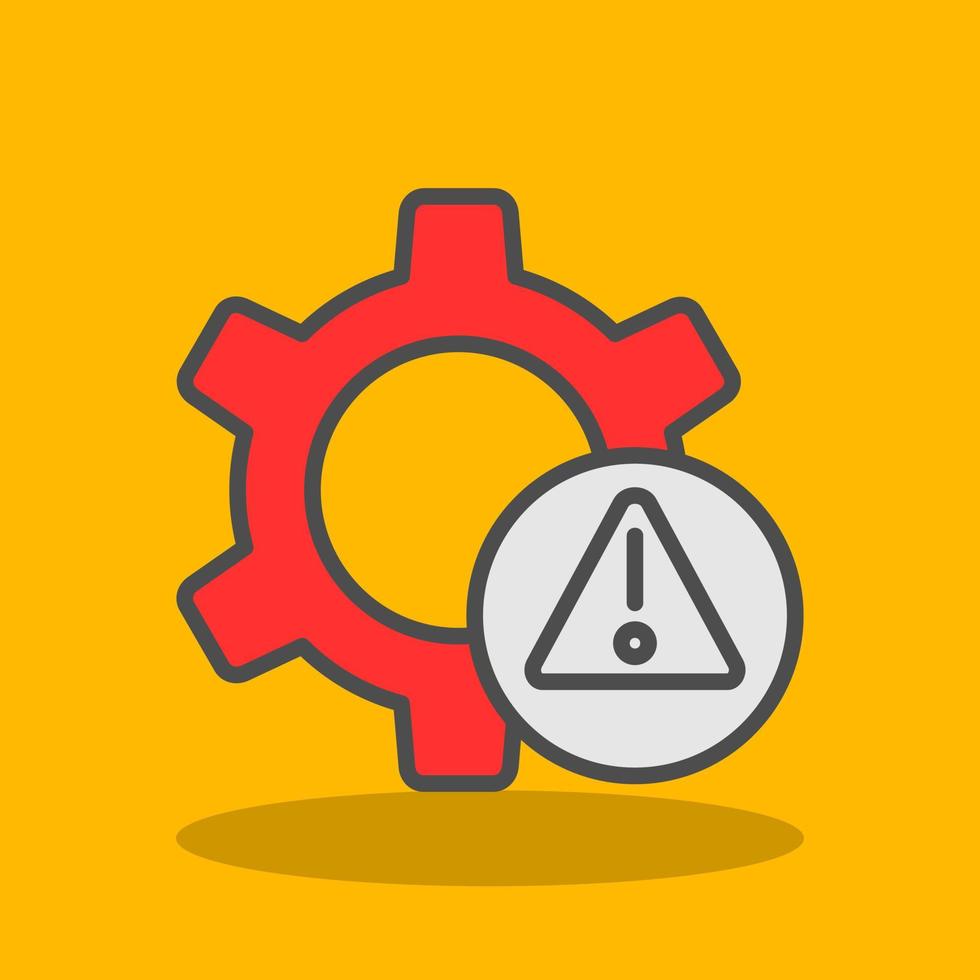 Risk Management Vector Icon Design