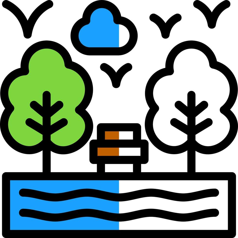Outdoor Vector Icon Design