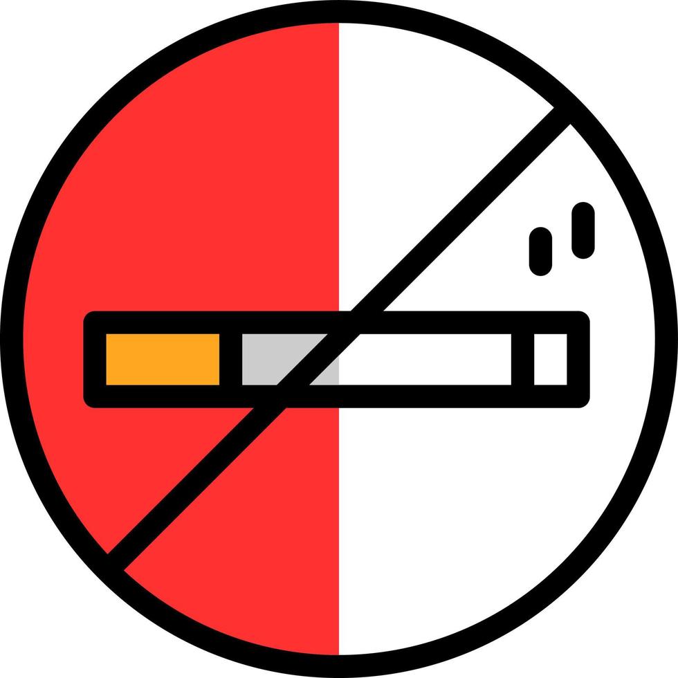 No SMoking Vector Icon Design