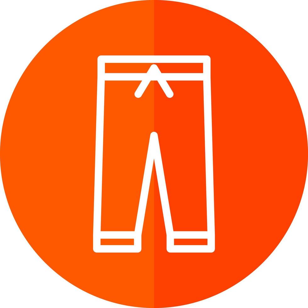 Trousers Vector Icon Design