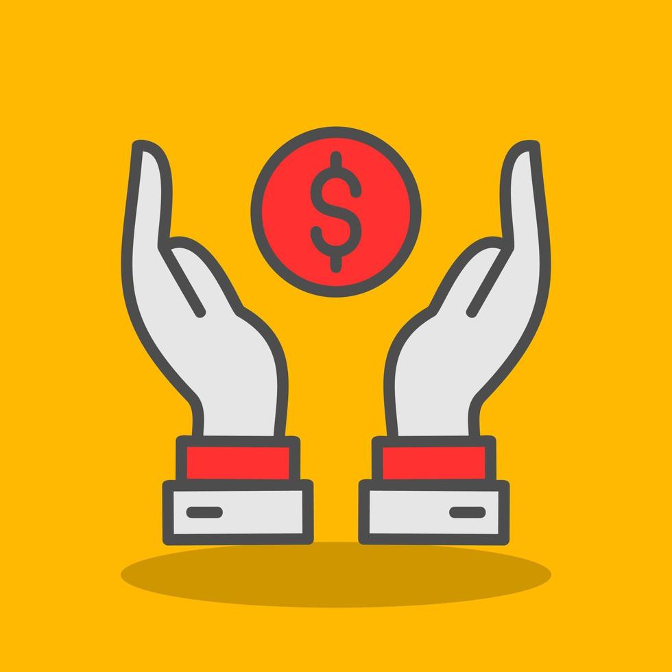 Financial Bonus Vector Icon Design