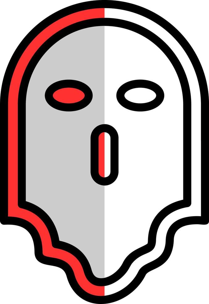 diseño de icono de vector de terror