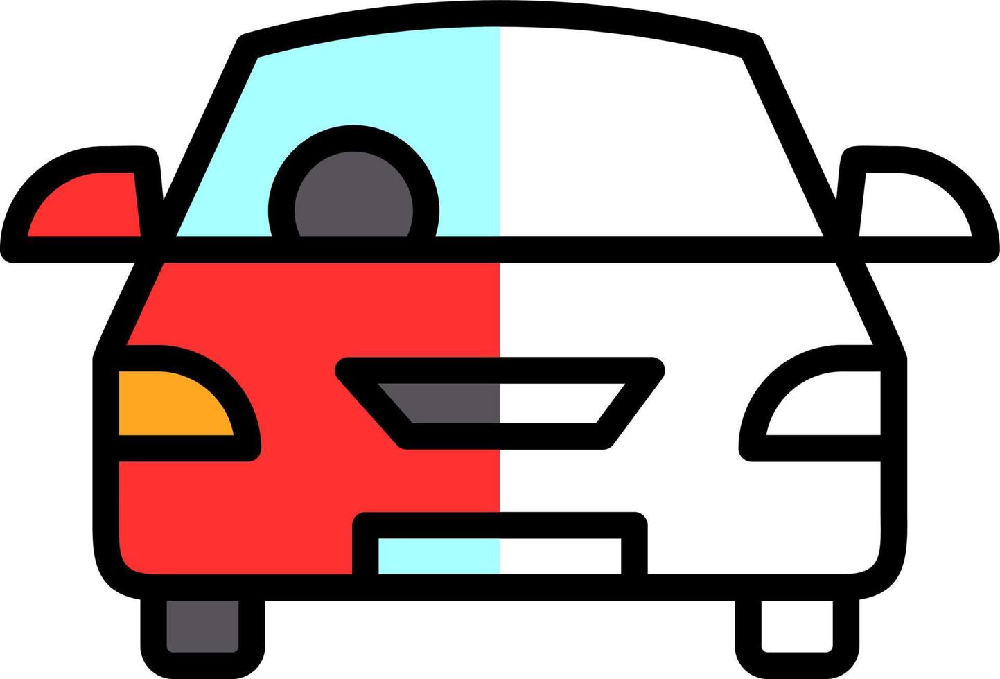 diseño de icono de vector de coche