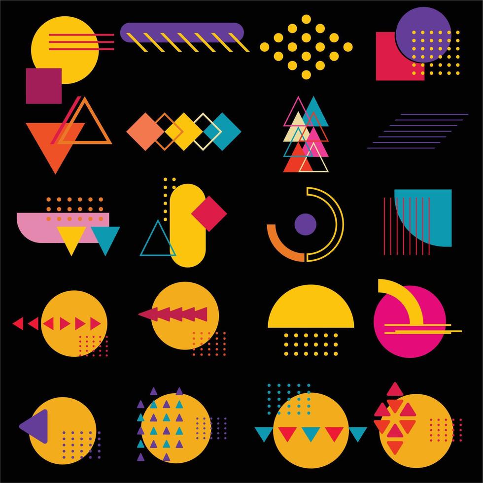 Vector geometric shapes