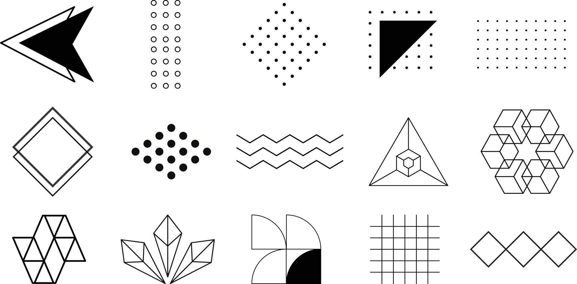 Vector geometric shapes