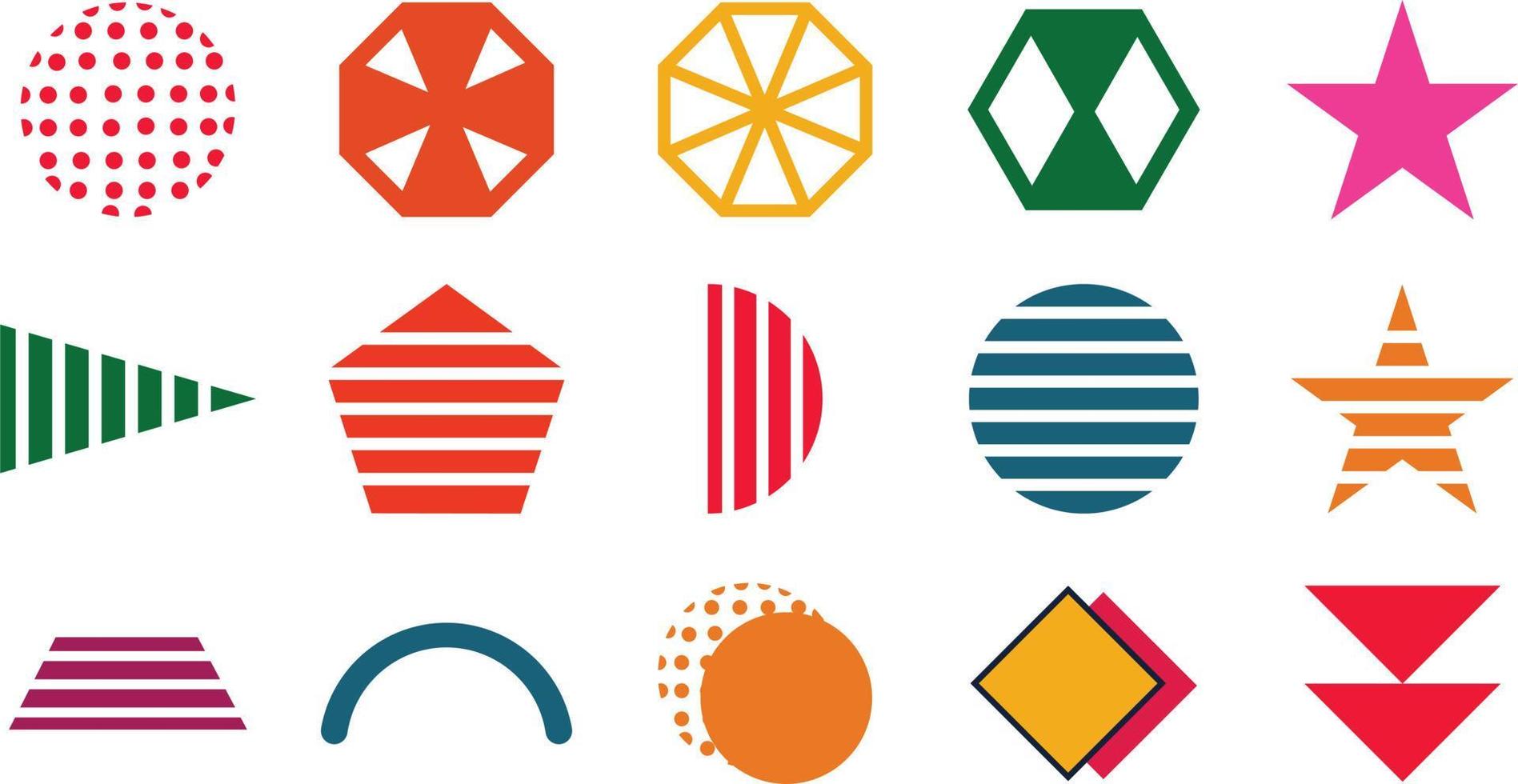 Vector geometric shapes