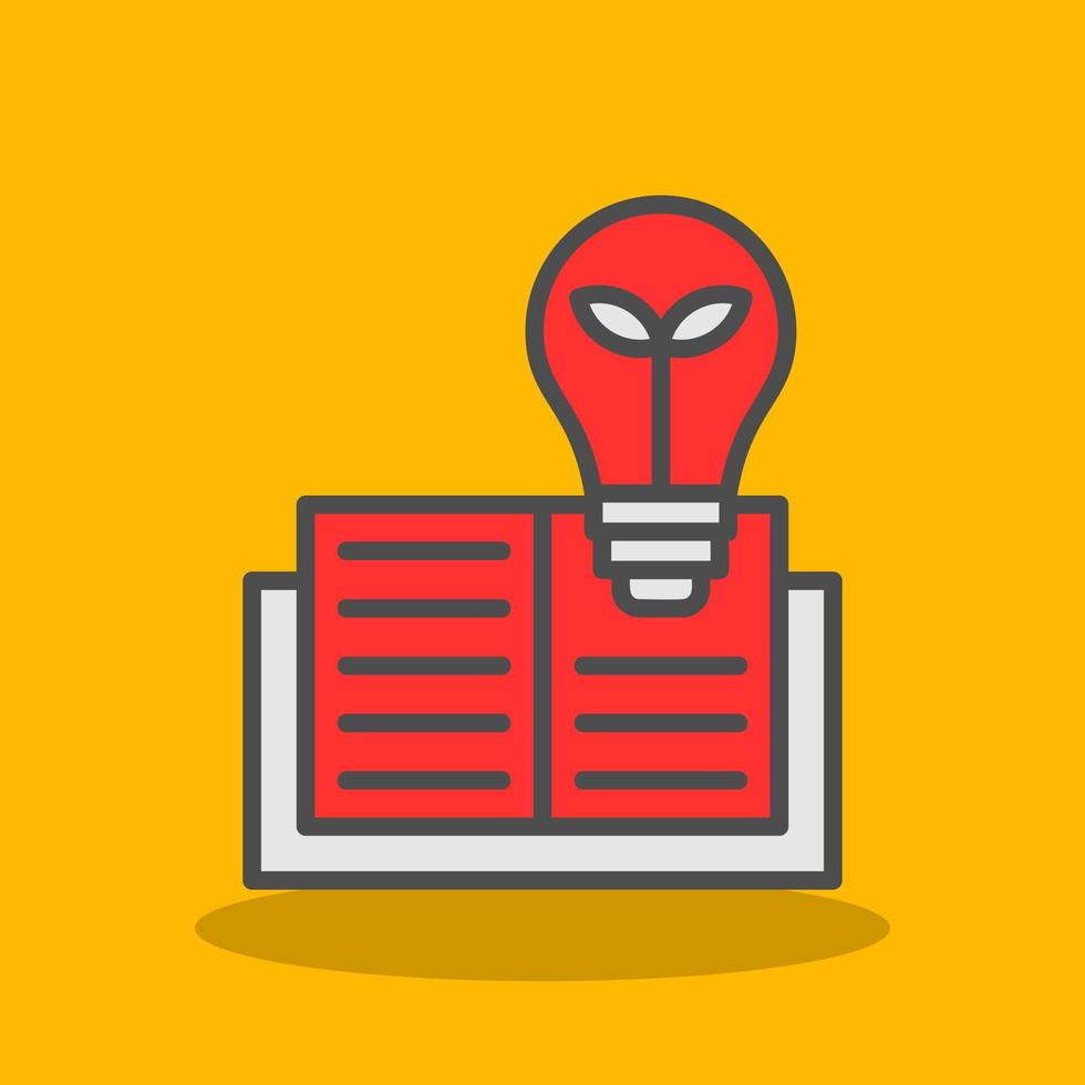Knowledge Vector Icon Design