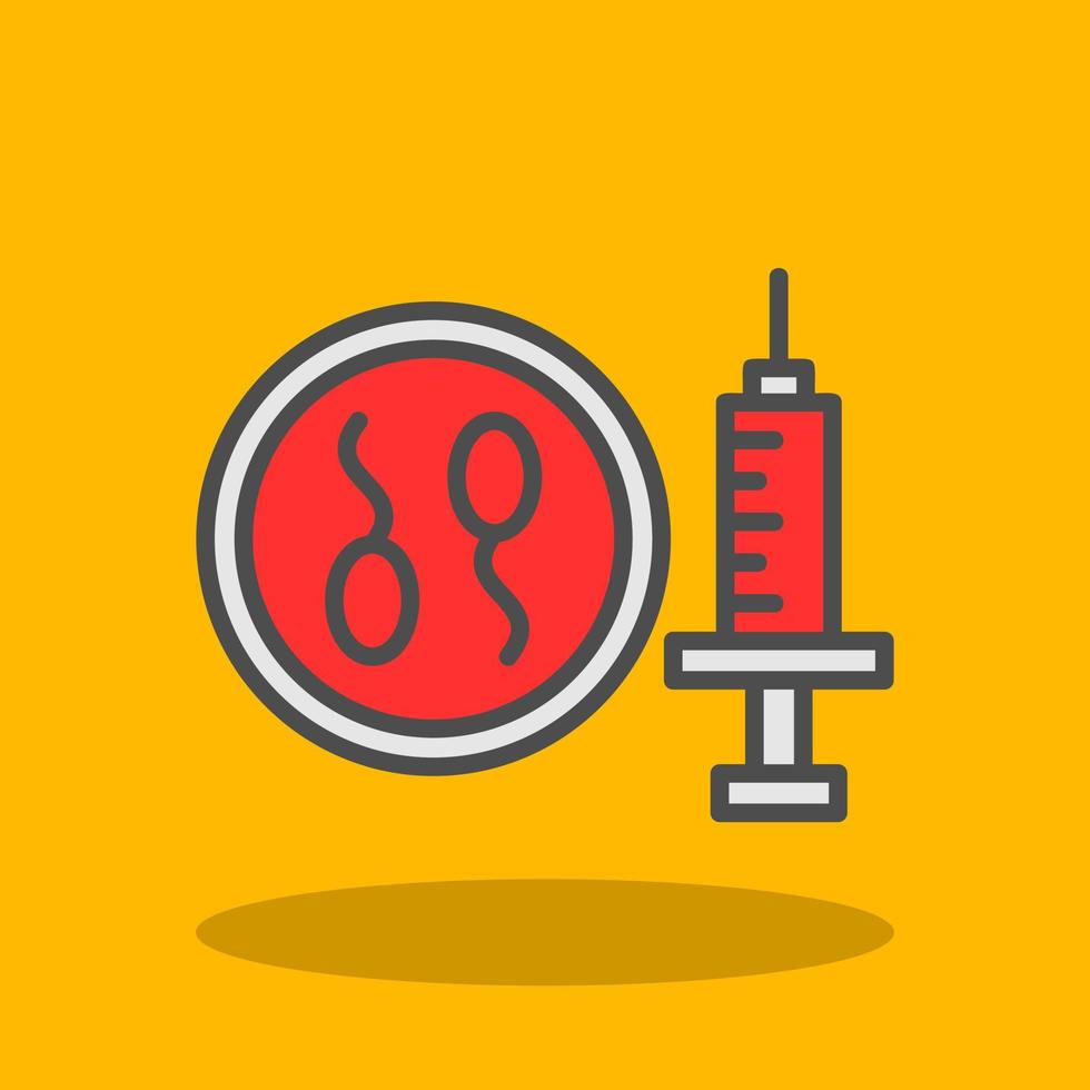 In Vitro Fertilization Vector Icon Design