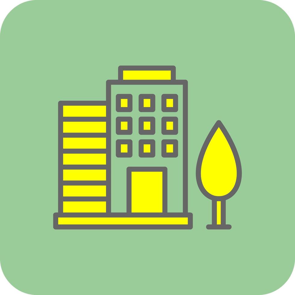 Building Vector Icon Design