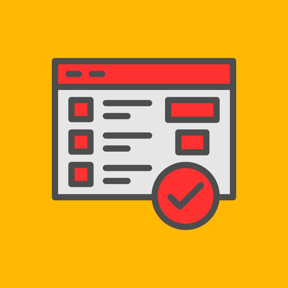 Featured Snippet Vector Icon Design