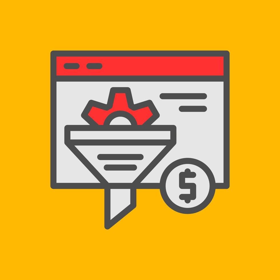 Conversion Rate Vector Icon Design