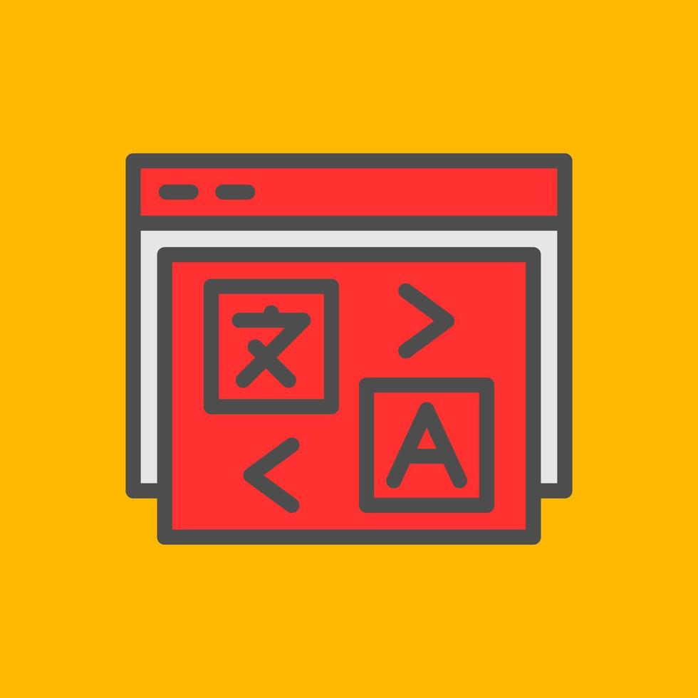 Hreflang Tag Vector Icon Design