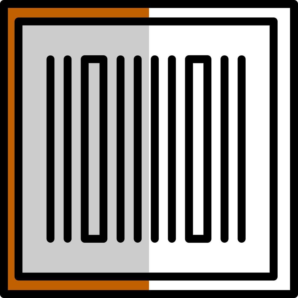 Barcode Vector Icon Design