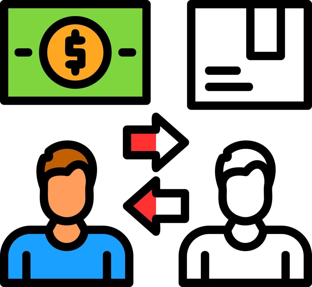 Payment On Delivery Vector Icon Design